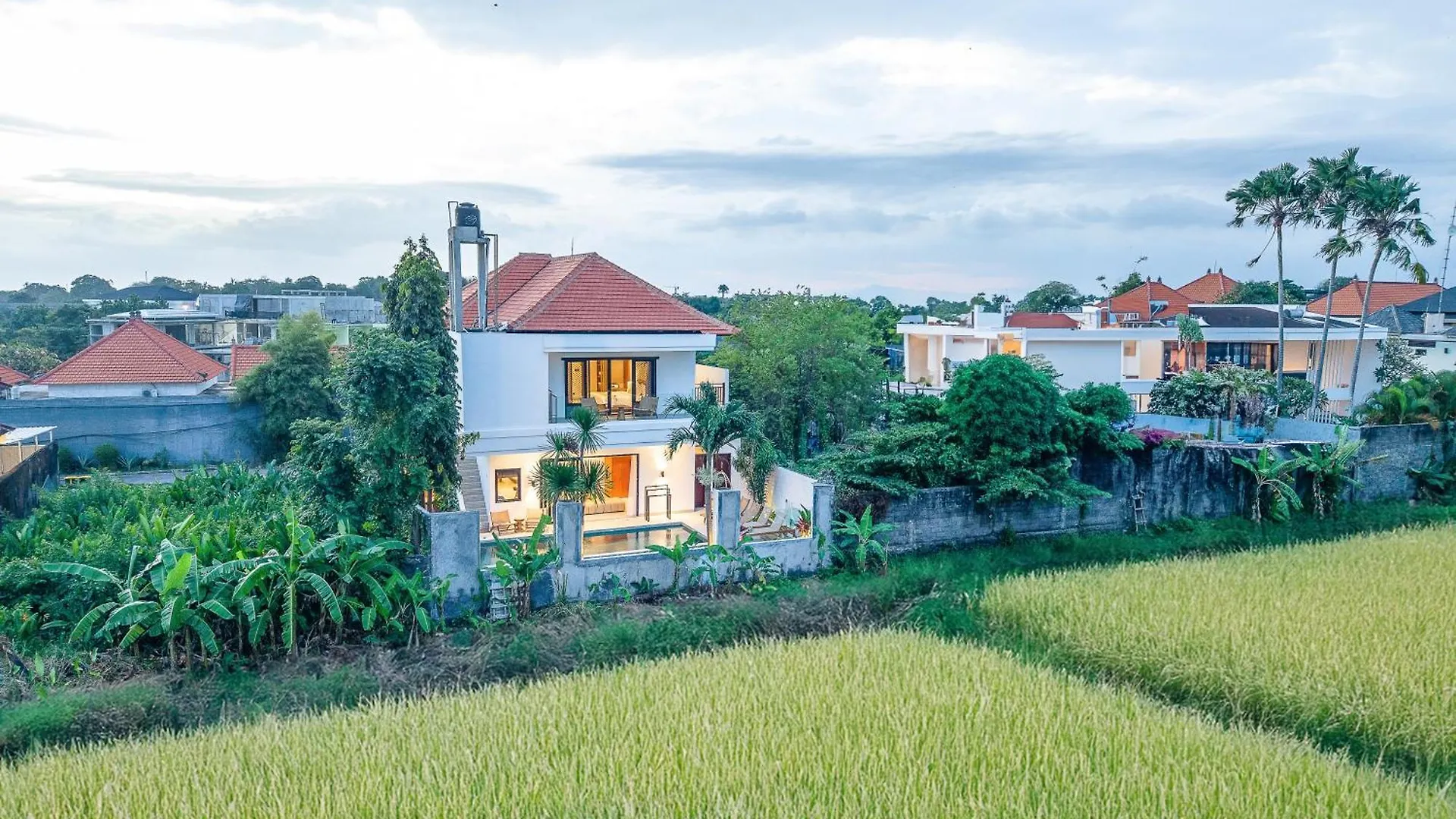 Amazing 4 Bd With Ricefield View Seminyak אינדונזיה